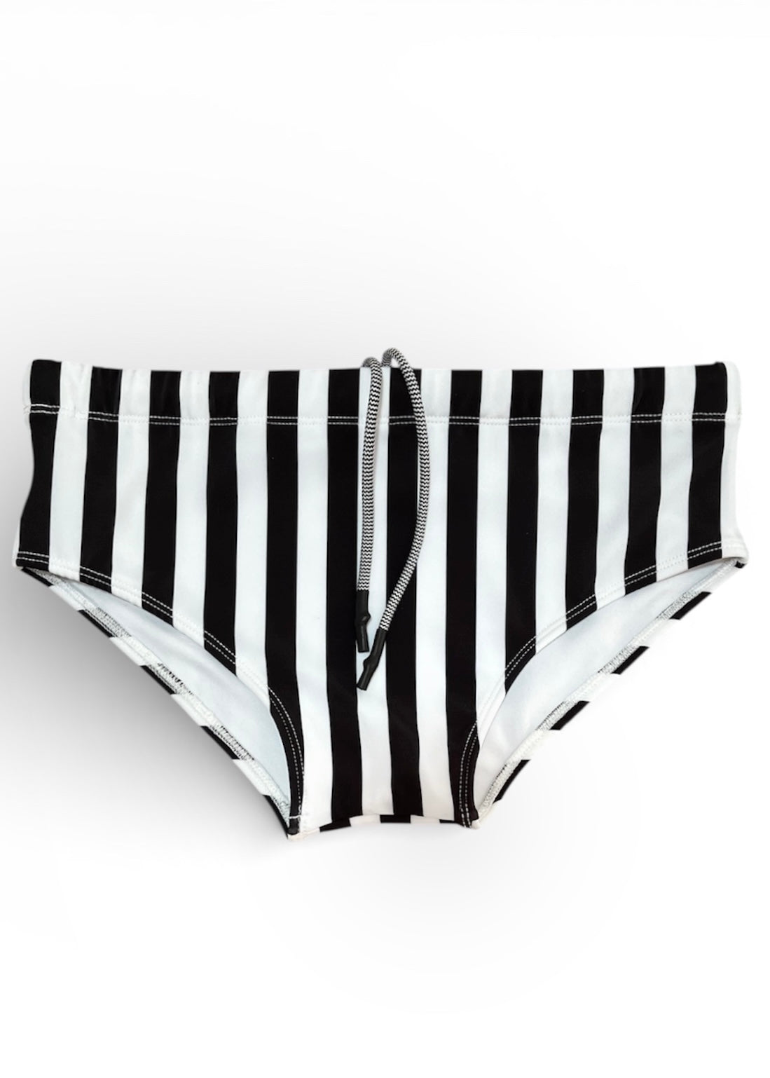 Sunga Semi Trunk Black and White
