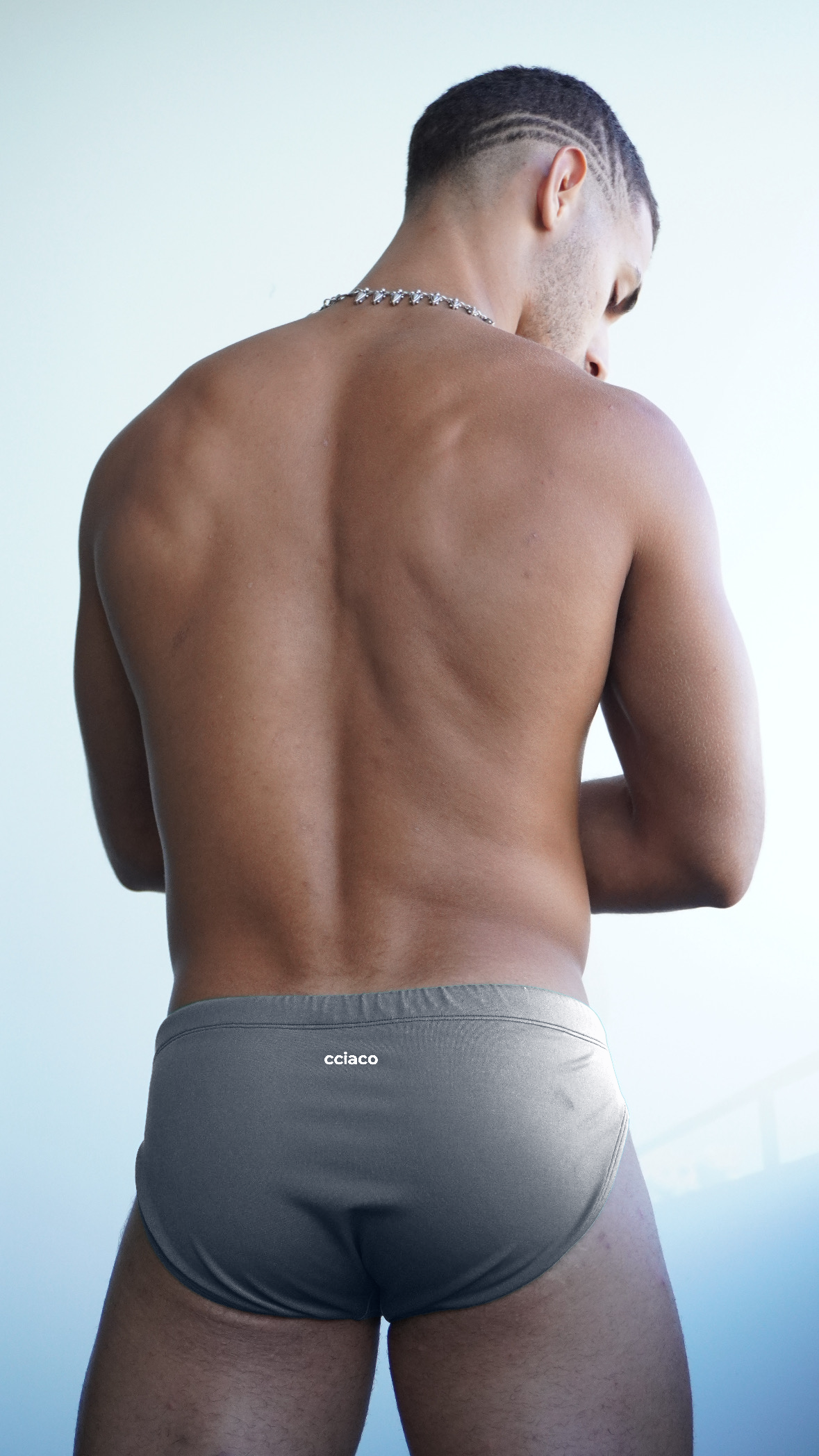 Sunga Slim Silver