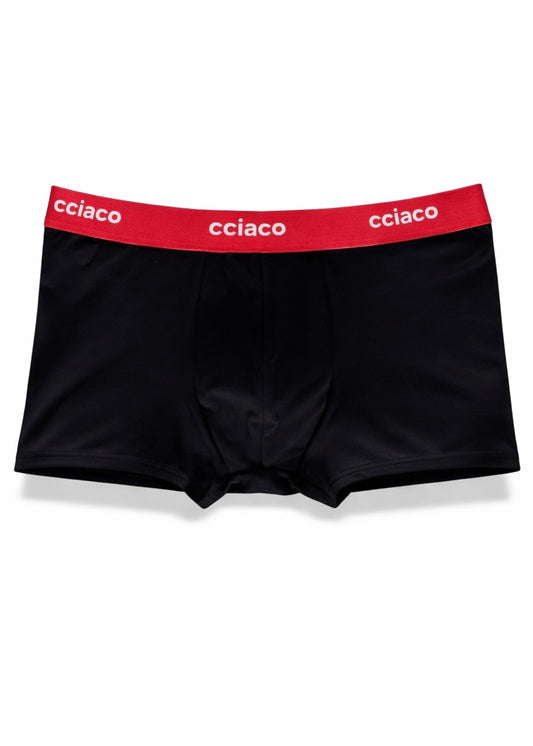 Boxer Trunk Classic Black / Red