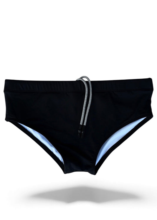 Sunga Semi Trunk Black