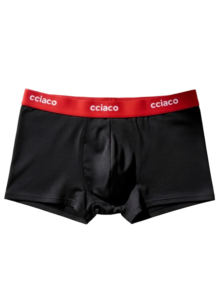 Boxer Trunk Classic Black / Red