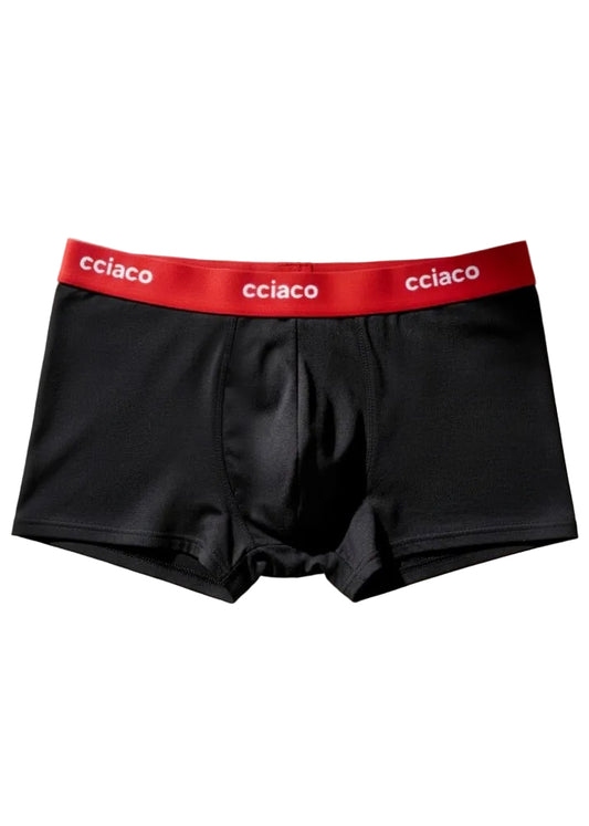 Boxer Trunk Classic Black / Red
