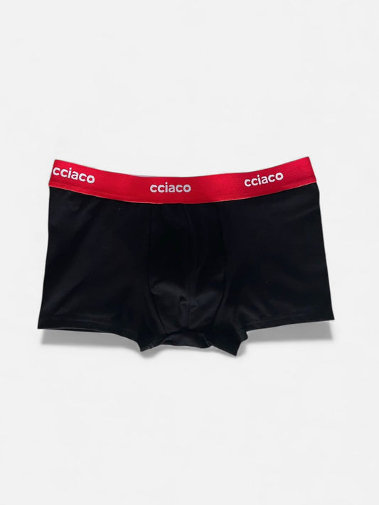 Boxer Trunk Classic Black / Red