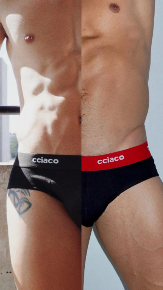 Pack Duo Slip Black Red