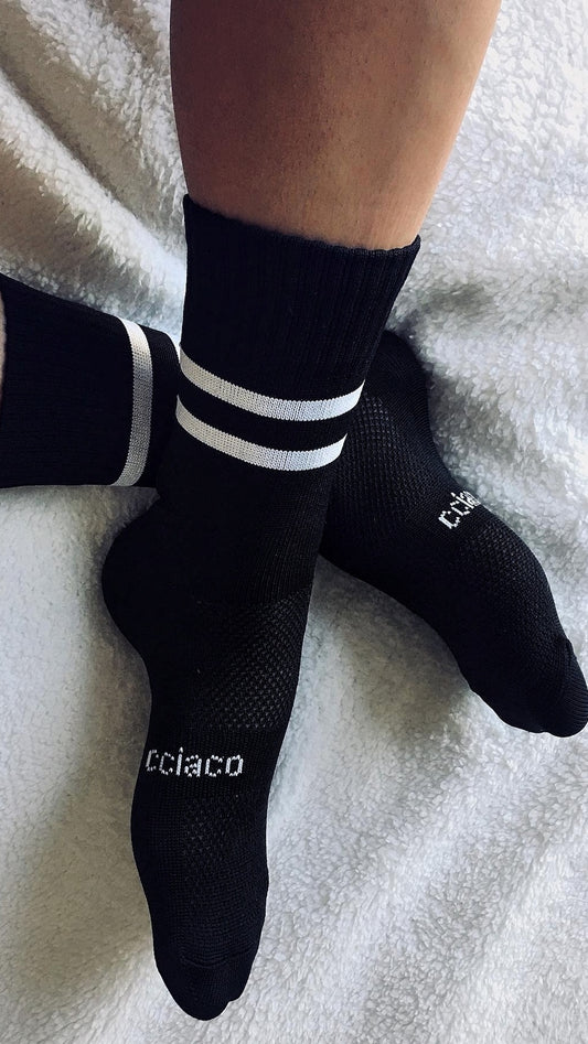 Cciaco Black Sport Socks
